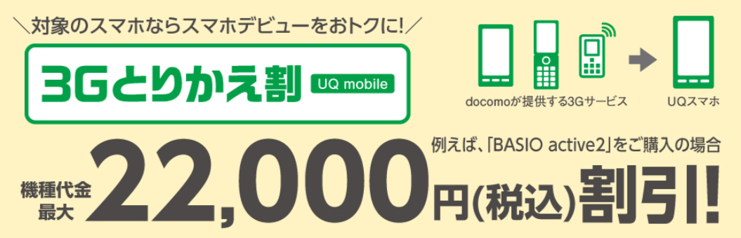 3Gとりかえ割