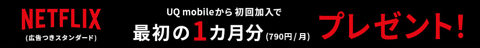 Netflix（広告つきスタンダード）最初の1ヶ月分プレゼント！