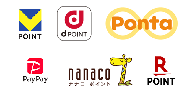 ポイント交換一覧